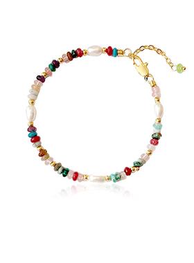 Idokawa天然石巴洛克珍珠手链