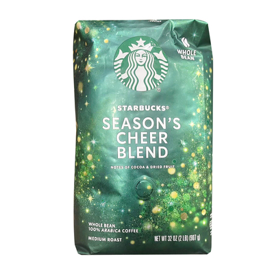 星巴克中度烘焙咖啡豆节日的狂欢