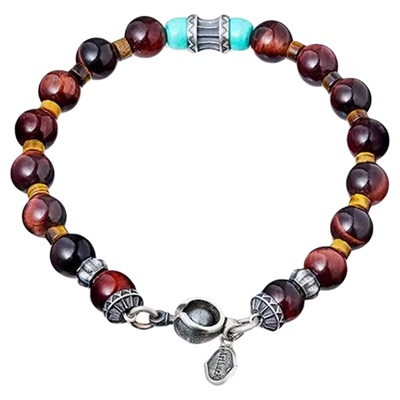 Arthur.k手链虎眼石天然石小众