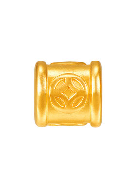 明牌珠宝黄金吉运转运珠七夕礼物