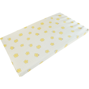 儿童床笠母婴级A类纯棉单件双层纱婴儿宝宝全棉薄床垫套床罩定制