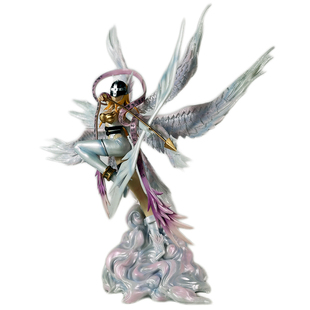 数码宝贝动漫周边桌搭摆件月神殿天女兽射箭手办二次元美少女雕像