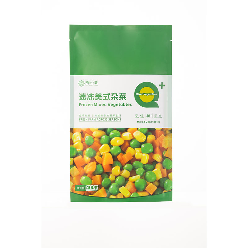 贺公坊速冻什锦美式杂菜三色冷冻青豆胡萝卜玉米粒轻食沙拉蔬菜