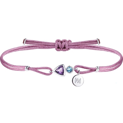 「形」系列紫晶托帕石手绳手链