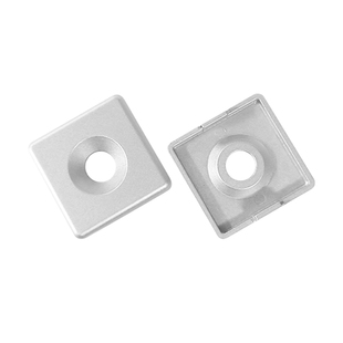 铝型材封盖端盖国标欧标吕材4040金属封盖板3030工业铝材封盖堵头