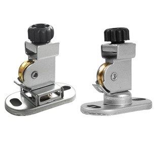 升降晾衣架顶盖支架配件手摇晒衣架滑轮单双万向轮晾衣绳定向轮