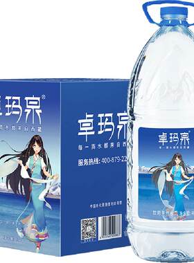 卓玛泉西藏天然饮用水雪山水