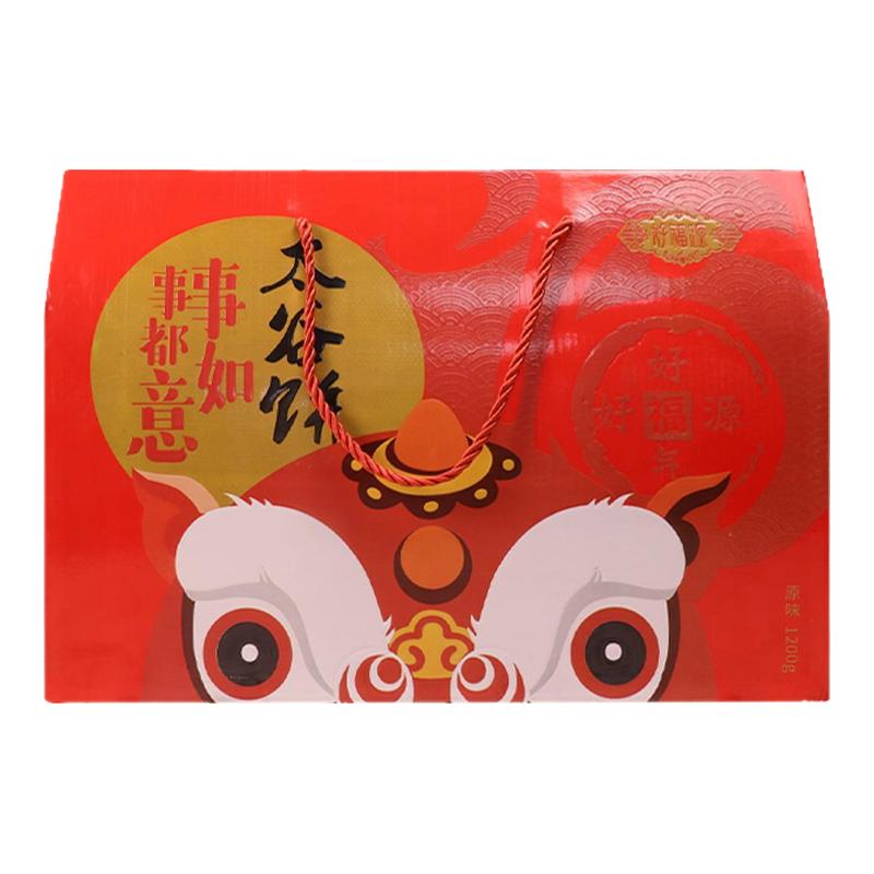 好福源太古饼山西特产糕点面包点心狮子头礼盒传统美味代餐年货