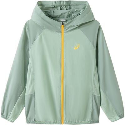 ASICS/亚瑟士儿童26年夏季UPF50+梭织防晒服轻量透气凉感防晒便服