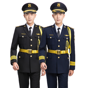 新款保安服套装春夏秋冬保安制服形象岗礼宾服小区物业保安工作服