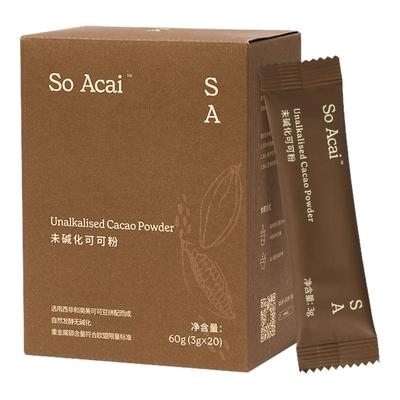 soacai未碱化生可可粉独立小包装