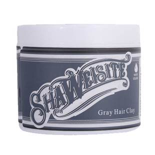 奶奶灰发泥一次性染色发蜡男士定型白色灰色彩色造型发膏骷髅头