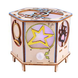 感应小夜灯科技制作发明科学实验套装红外线物理原理儿童手工玩具