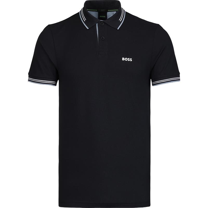 HugoBoss男士商务休闲polo衫