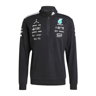 F1赛车服奔驰车队同款卫衣外套