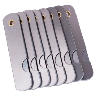 削铅笔刀老式折叠银色铁皮小刀割快递刀小刀锋利美工削刀文具