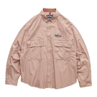 现货 WILDTHINGS FIELD L/S SHIRT 户外廓形工装长袖衬衫 25SS