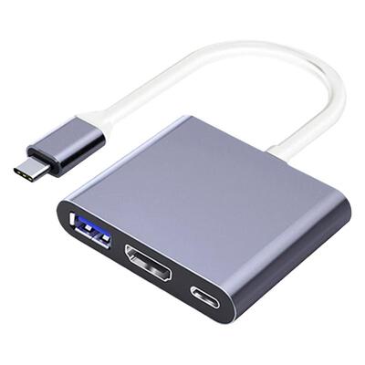 Typec转HDMI转换器同投屏显示器