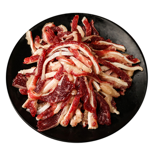 马晓马佳烤肉齐齐哈尔烧烤食材户外家庭拌肉套餐西冷肉筋500g牛肉