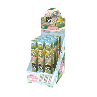 卡游蛋仔派对中性笔派对笔纪狂欢版第五弹按动黑色水笔签字笔正版可爱卡通高颜值小学生专用学习用品文具周边