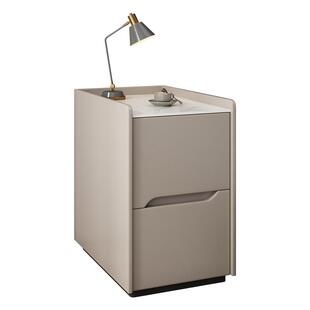 极窄床头柜轻奢高级感实木小型床边超窄柜简约现代卧室夹缝小柜子