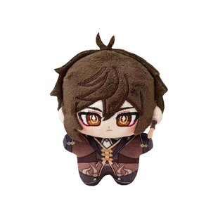 原神周边恰斯卡希诺宁动漫欧洛伦钟离棉花娃娃毛绒公仔小玩偶挂件