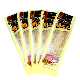 延边特产朝鲜族韩味明太鱼棒鱼内附蘸料独立包装即食香辣包邮鱼干