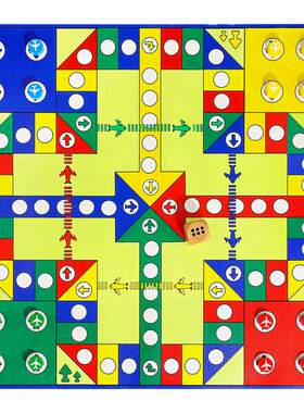 【防水防污】羔绒皮飞行棋桌游