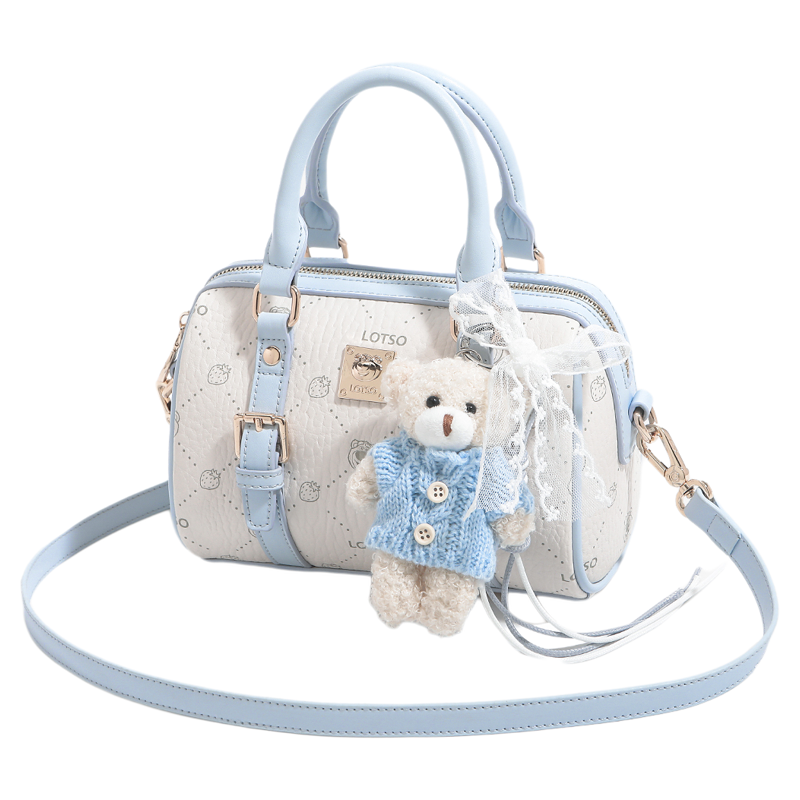 【圣诞节礼物】Disney迪士尼女包波士顿包新款手提斜挎包生日礼物