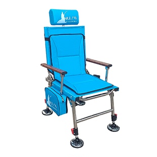 轻便不锈钢欧式钓椅全地形可躺多功能钓鱼椅小号折叠便携野钓专用