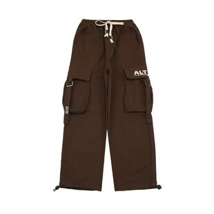 男童加绒工装裤秋冬新款中大童帅气宽松保暖休闲长裤孩阔腿潮流新