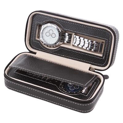 简约8位拉链手表首饰收纳便携式