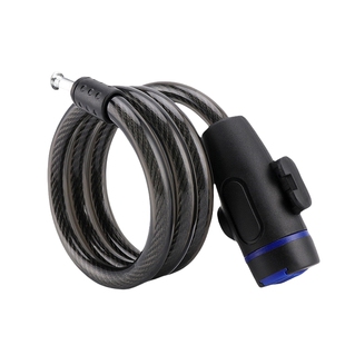 自行车锁防盗锁钢缆锁便携山地车锁钥匙锁电动车锁单车配件锁学生