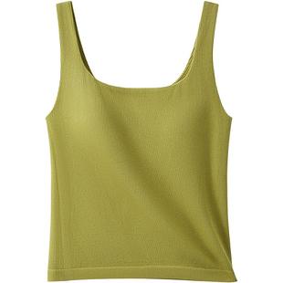 曼妮芬打底无痕小胸聚拢可外穿带胸垫免穿文胸吊带背心内衣女士