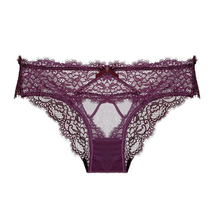 魅惑交织~女士性感纯欲女生法式镂空蕾丝内裤女款三角裤2026新款