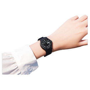 考试专用静音手表男款女初高中学生中考高考指针石英机械考试用