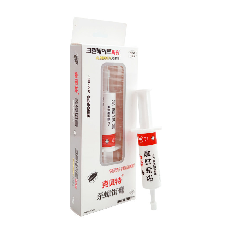 韩国进口蟑螂药杀蟑胶饵克贝特