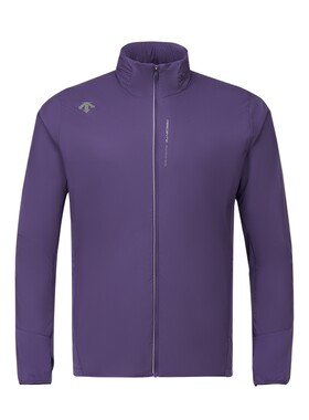 DESCENTE迪桑特RUNNING系列OCTA lining男士保暖透气梭织上衣新品