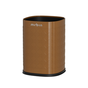 麦桶桶无盖垃圾桶2025新款家用复古厨房客厅卧室纸篓高颜值中古风