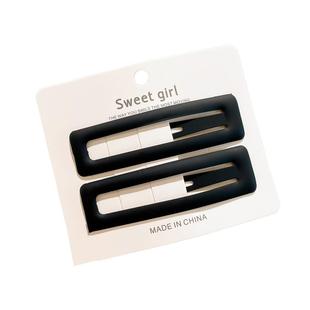 儿童糖果色发夹前额侧边刘海夹小女孩后脑勺碎发bb夹发卡2025新款