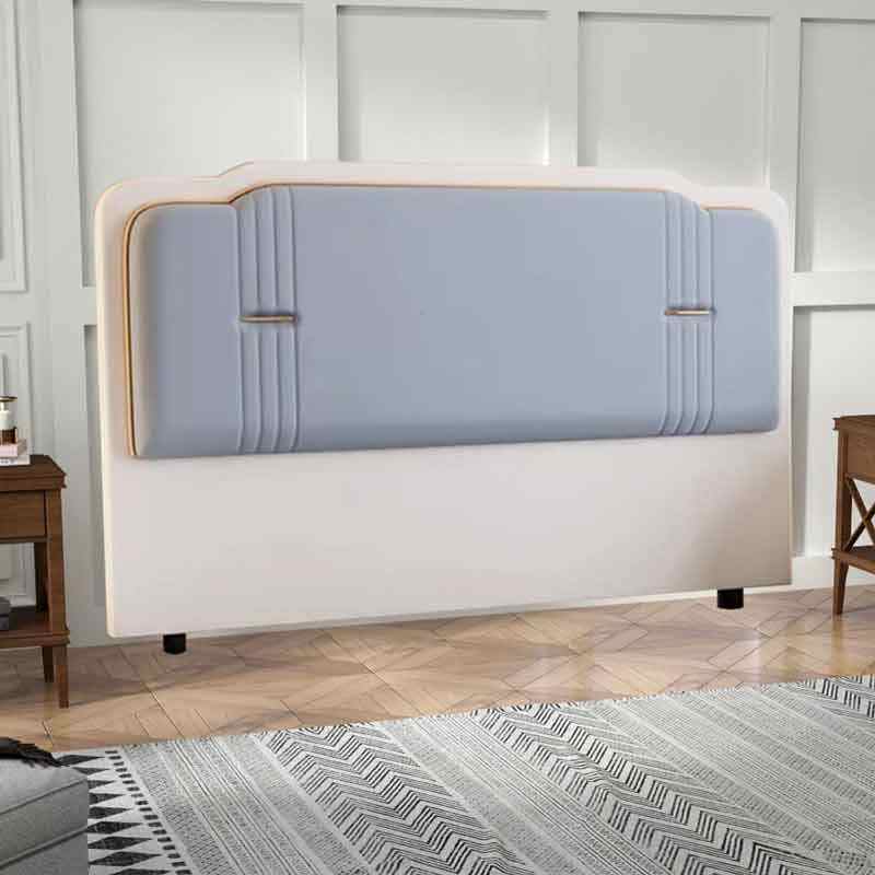 床头软包靠背现代简约床头板2023年新款落地单独实木靠背板床头板