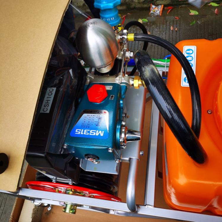 手推式MS315 MSCH100 推车式进口喷雾器，日本丸山CSH100打药机