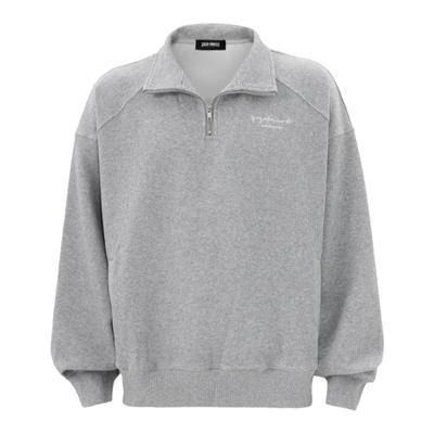 ZOZOFOREST半拉链华夫格卫衣