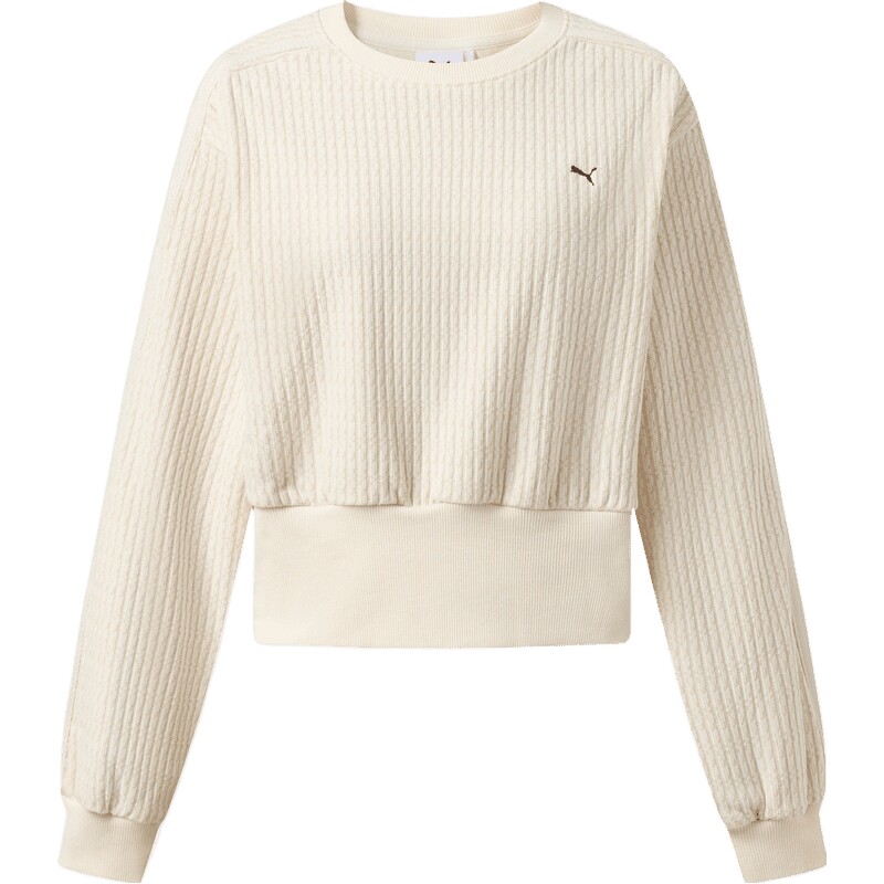 puma彪马女子T7_WINTERLIGHT Crew W运动套头衫毛衣63808666