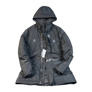 重工派克服！磐石品质！高端秋冬户外保暖防风雨中长款棉衣男棉服