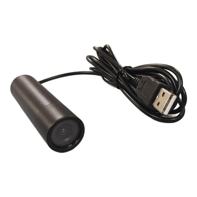 200万高清免驱USB2.0摄像头工业相机电脑视觉无畸变笔筒UVC点胶机
