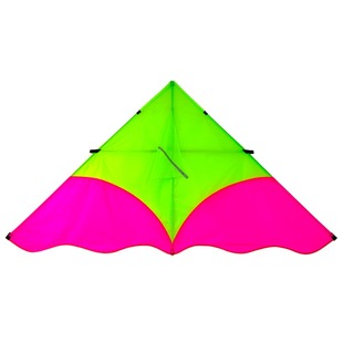 新款云霸小轻体风筝伞布碳素杆三角风筝儿童成人微风好飞潍坊风筝