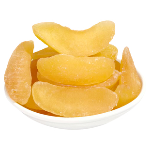 水蜜桃干酸甜软糯肉厚无核厚切水蜜桃肉白桃干蜜饯果脯水果干零食