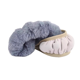 汽车方向盘套冬季毛绒通用仿雪貂绒保暖聚温车把套防滑车用男女款