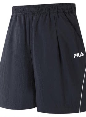 FILAKIDS斐乐女童梭织五分裤